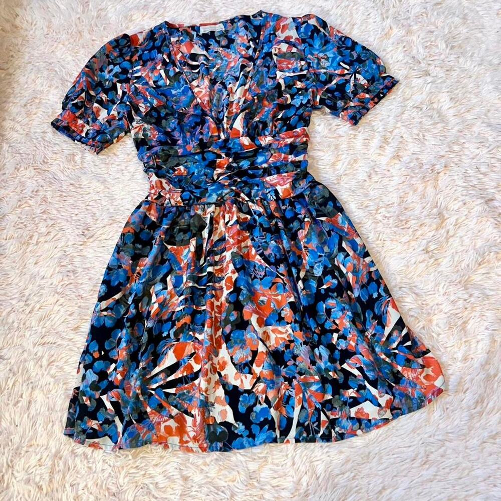 Urban Outfitters Delicate Floral Fairy Coquette Peasant Boho Whimsical Dress‎